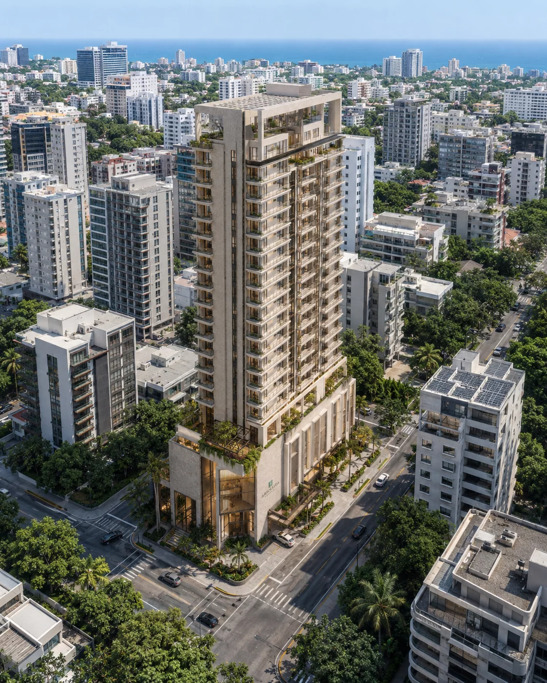 Arboleda Tower tropical residential concept