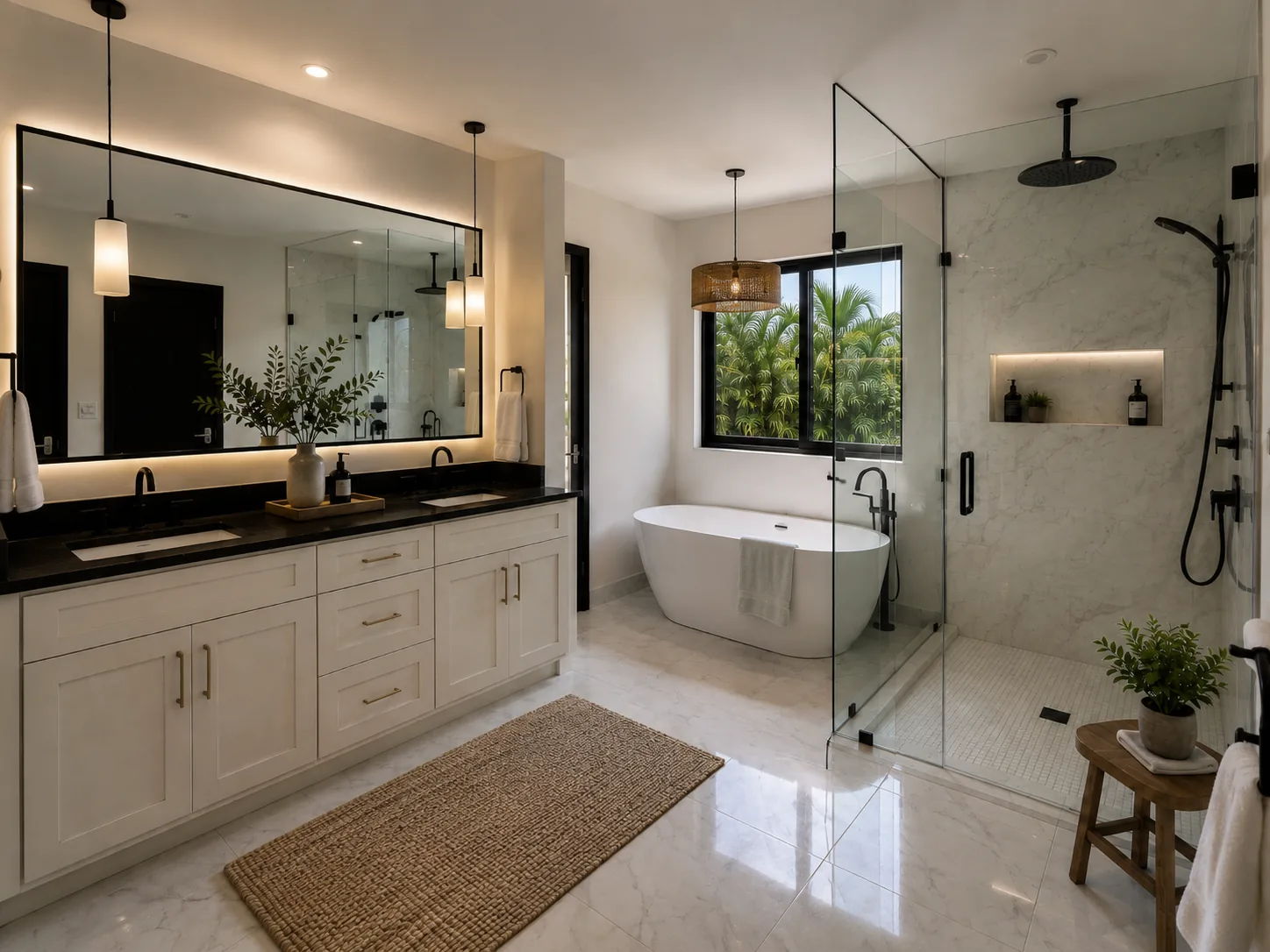 Sansurs Residence master bathroom