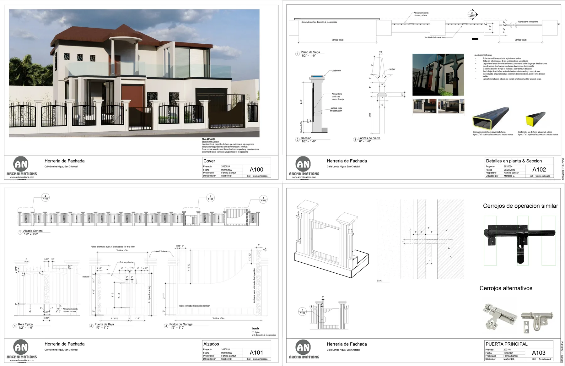 Sansurs Residence exterior visualization